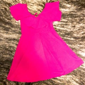 Flirty Fuchsia dress